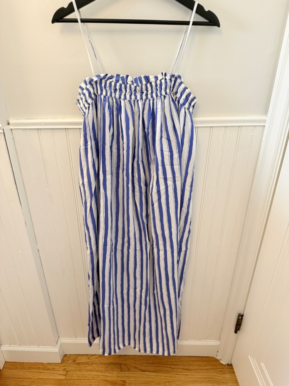 Madewell Blue and White Striped Dress